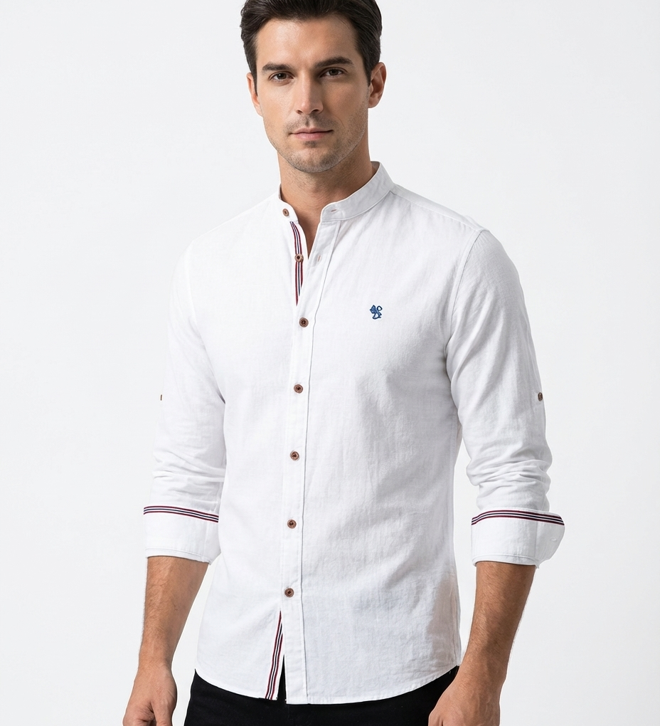 Tobias™ | Μοντέρνα ανδρική μπλούζα με μακριά μανίκια και πόλο γιακά
