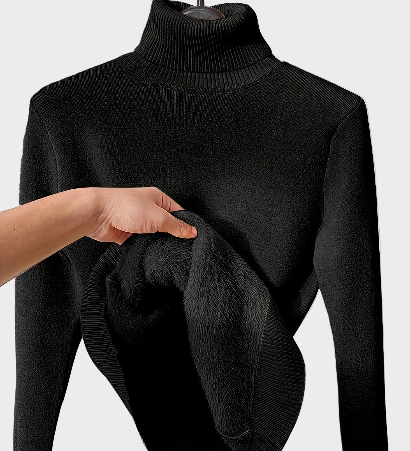 Lea - Μαλακό πουλόβερ με turtle neck