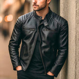 Samer - Premium Δερμάτινο Μπουφάν