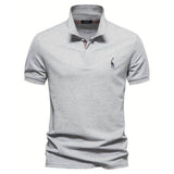 Hannes™ | Slim Fit Polo μπλούζα για άνδρες