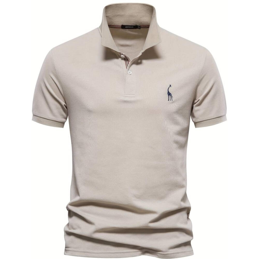 Hannes™ | Slim Fit Polo μπλούζα για άνδρες