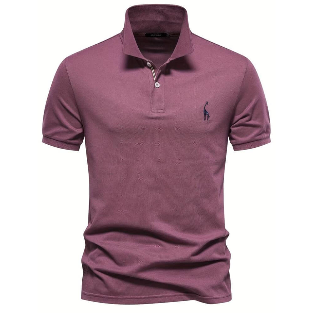 Hannes™ | Slim Fit Polo μπλούζα για άνδρες
