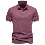 Hannes™ | Slim Fit Polo μπλούζα για άνδρες