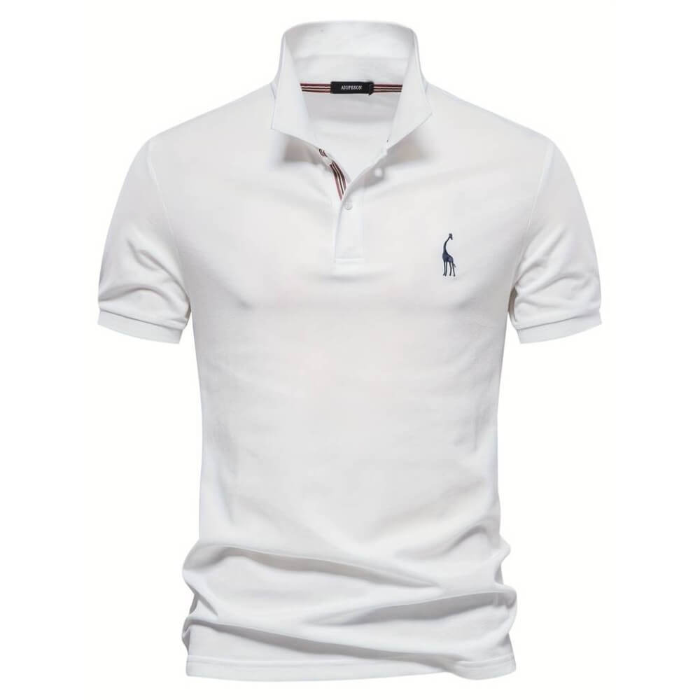 Hannes™ | Slim Fit Polo μπλούζα για άνδρες