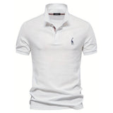 Hannes™ | Slim Fit Polo μπλούζα για άνδρες