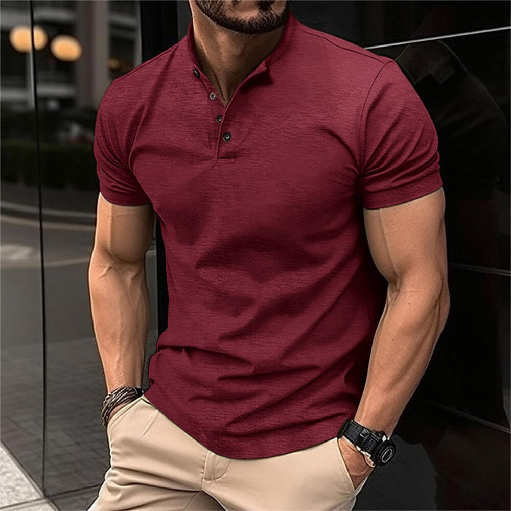 Jonas™ | Κομψό ανδρικό πόλο μπλουζάκι