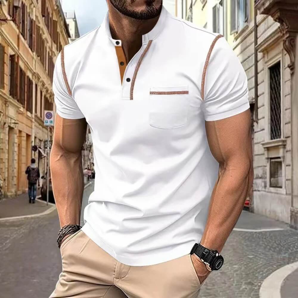 Benedikt™ | Κομψό polo μπλουζάκι