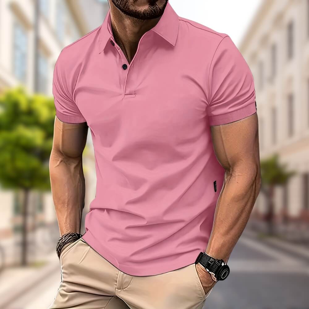 Max™ | Slim Fit Polo-μπλούζα για άνδρες