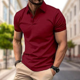 Max™ | Slim Fit Polo-μπλούζα για άνδρες