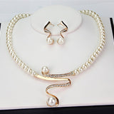 Σετ Κολιέ και Σκουλαρίκια με Μαργαρίτες - Μοναδικό Στυλ