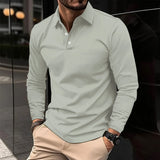 Ethan™ | Μπλούζα polo με μακριά μανίκια
