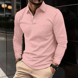 Ethan™ | Μπλούζα polo με μακριά μανίκια