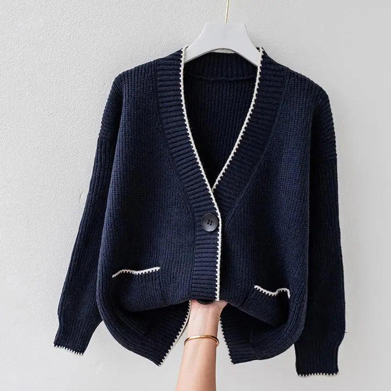 Chic – Oversized πλεκτό γιλέκο