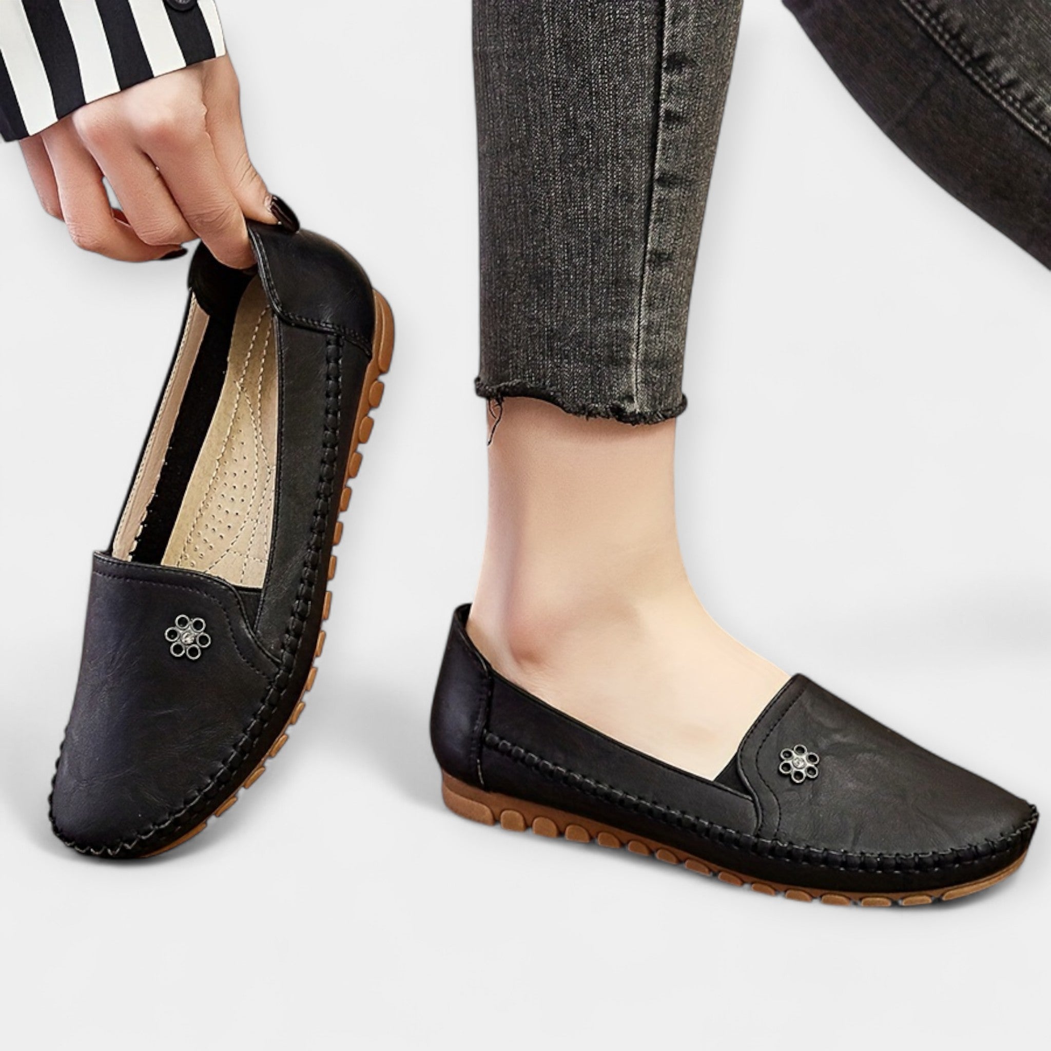 Μέχρι Slip-On Παπούτσια για Άνεση