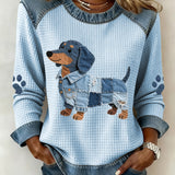Calyné | Μπλούζα Chiot Doux Patchwork