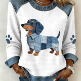 Calyné | Μπλούζα Chiot Doux Patchwork