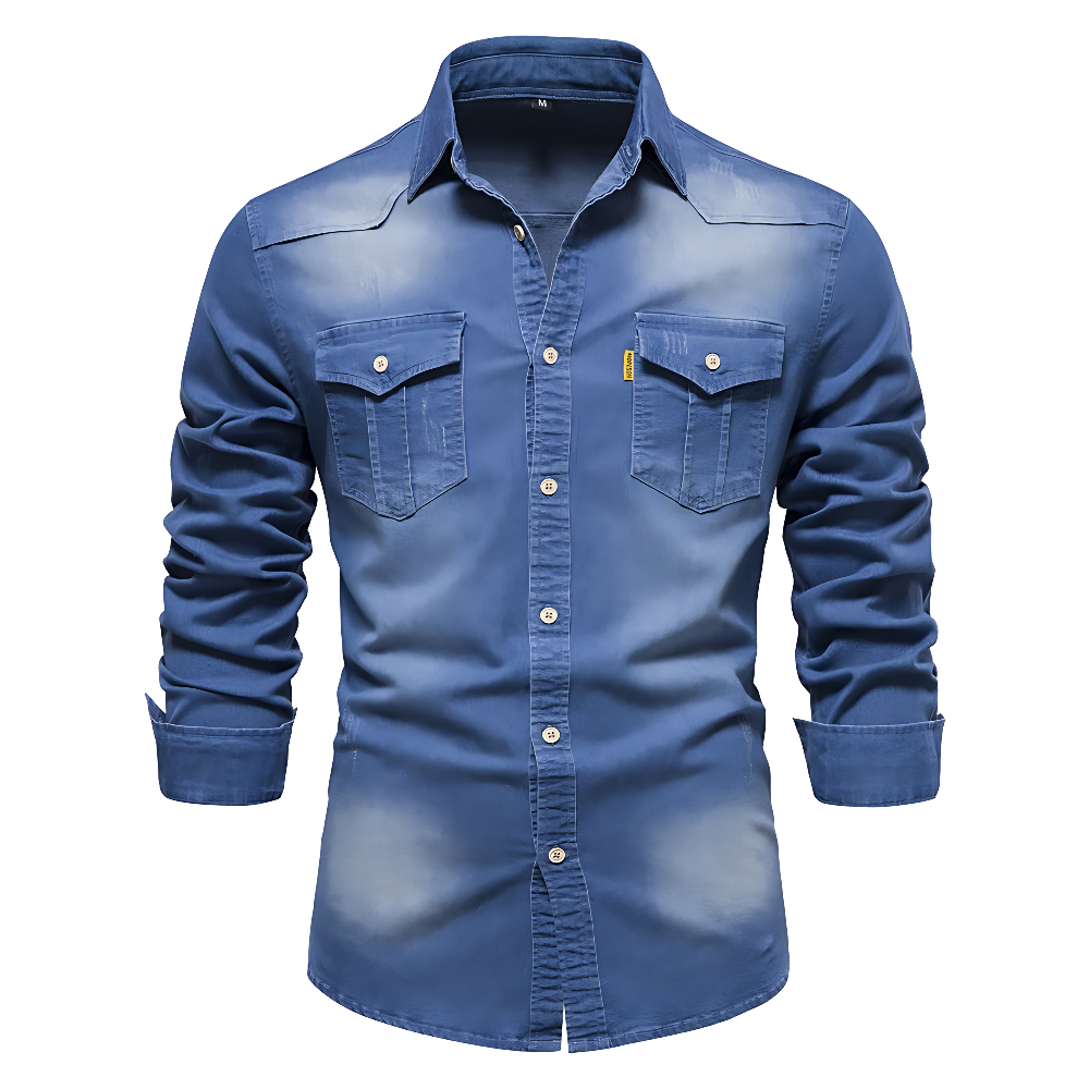 Kilian™ | Υψηλής ποιότητας πουκάμισο από τζιν και βαμβάκι